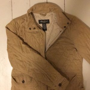 Eddie Bauer tan corduroy Field Jacket, size M